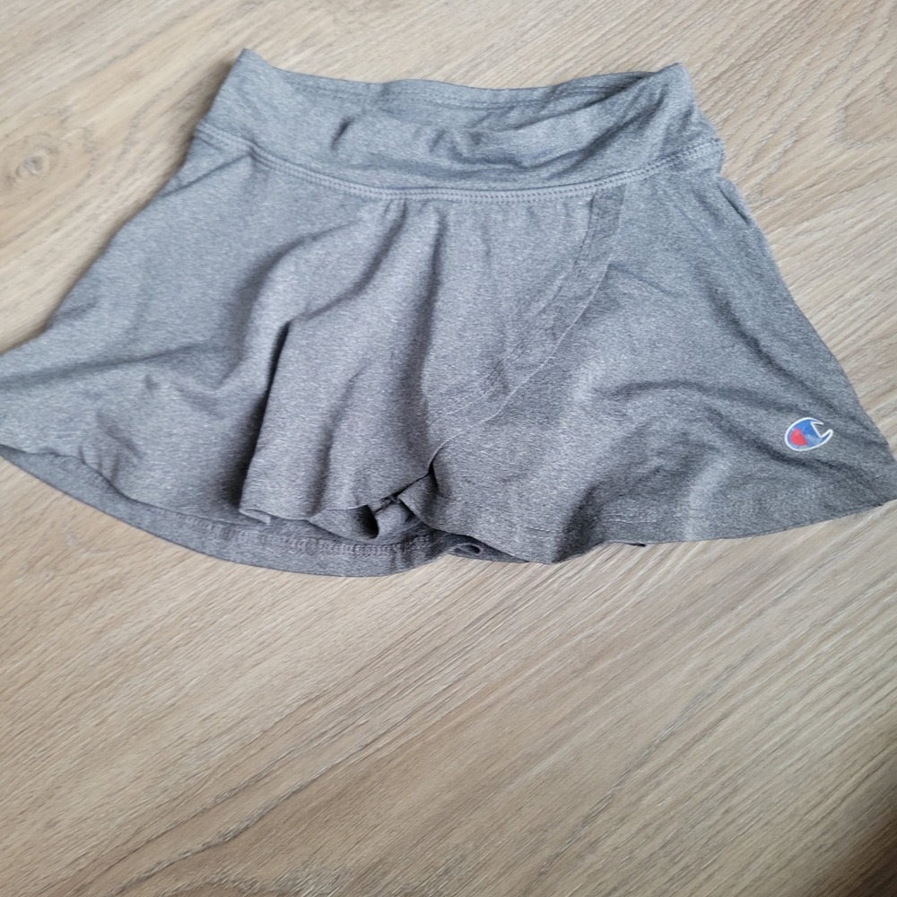 Champion Girls Skort 2T Gray‎ Polyester Spandex Athletic Activewear